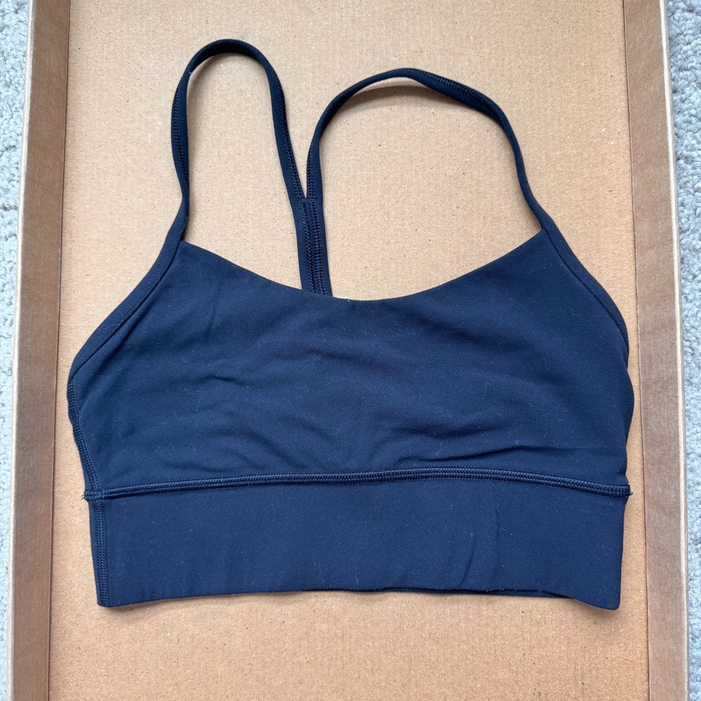 Lululemon Flow Y Nulu Longline Bra